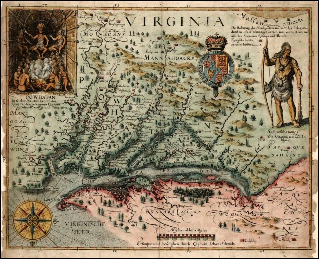 John Smith’s Map of Virginia